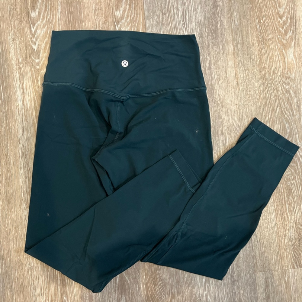 Lululemon Align Pant 25” - size 6 - color: turquoise